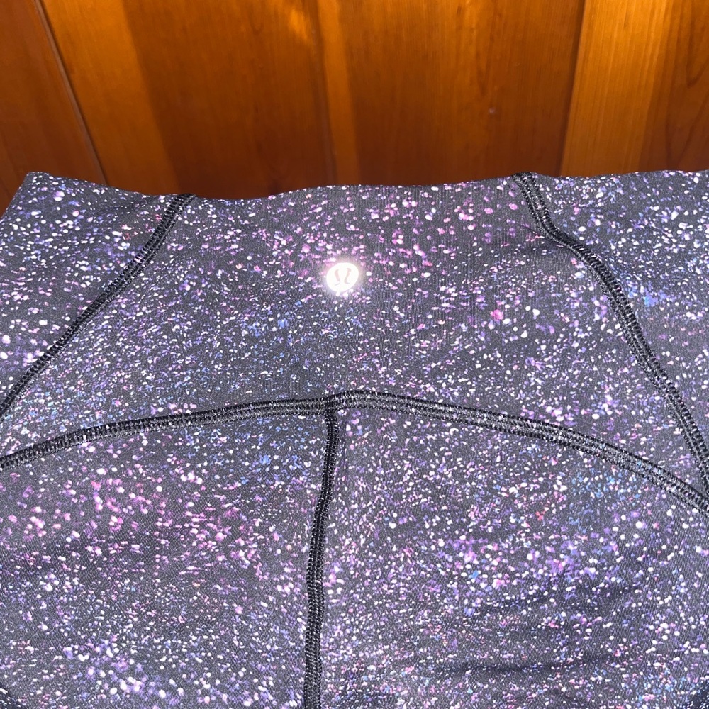 Brand new Lululemon Black Speckled Leggings